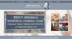 Desktop Screenshot of brownmem.com